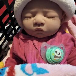 Beautiful Realistic Full Body Silicone Baby Girl