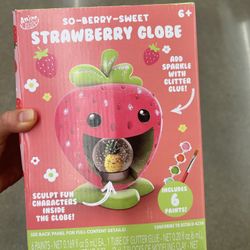 NWT Strawberry Globe Craft Kit