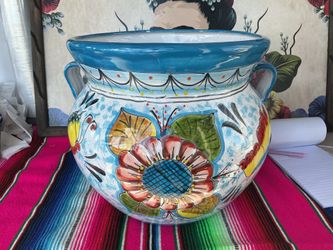 Maceta Talavera