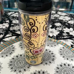 Starbucks Travel Cup. Cute Design. Nice Condition. Asking $11.