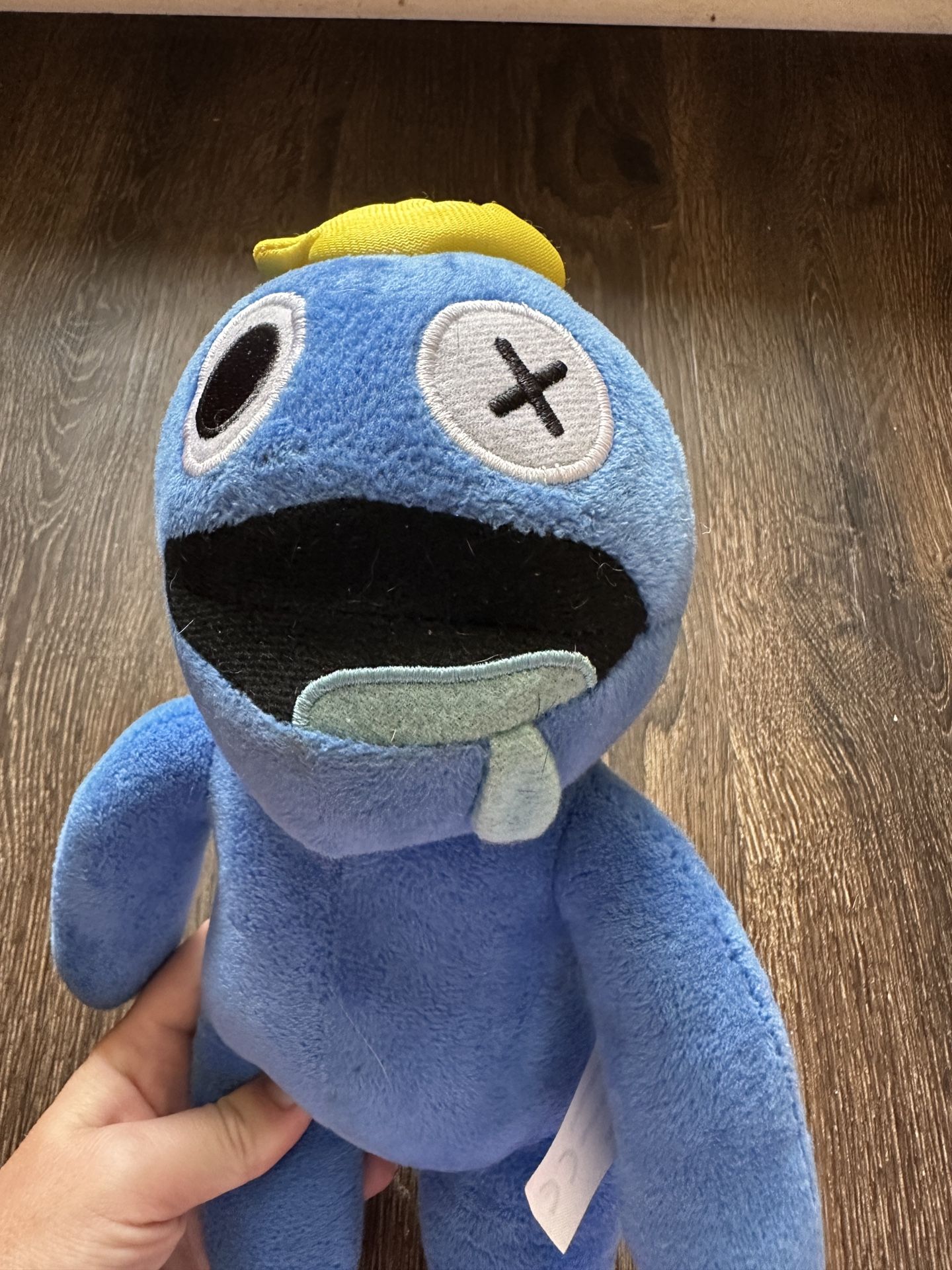 Rainbow Friends Blue Plush 11.9" Inch Tall Plushie Doll figure Game Toys