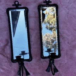 Beautiful Set Of  Vintage Candle Holders