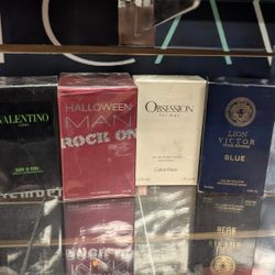 Lot Of 6 Brand Name Cologne's
