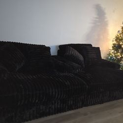 Oversized Black Chairs