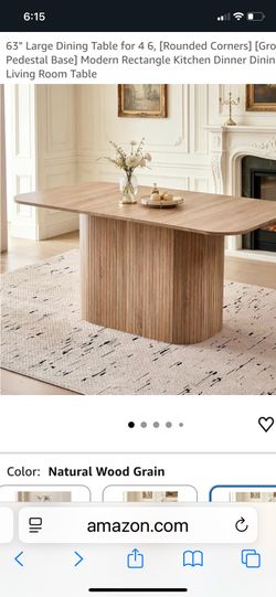 Dining room table