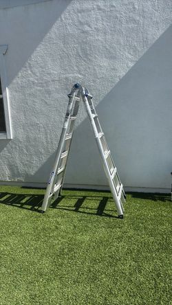 Heavy duty multipurpose Werner ladder