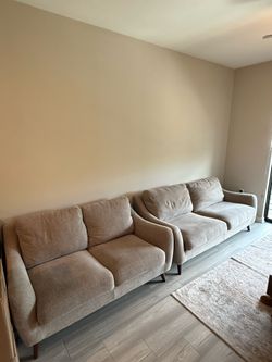 Gray Loveseats *MOVING, MUST GO*