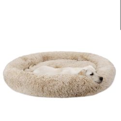 Pet Bed for Dogs & Cats, Anti-Slip, Machine Washable, Ultra Soft Washable Dog and Cat Cushion Bed