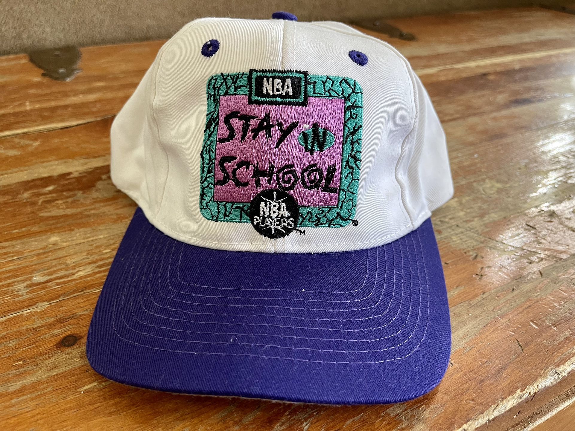 Vintage 90s NBA Snapback Hat