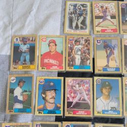 1987 Topps Baseball Lot (38 Cards) 