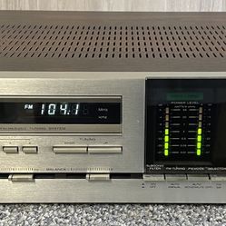 Vintage Hitachi AM-FM Stereo Tuner Amplifier HTA-5000