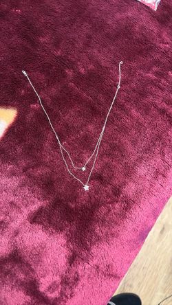 Marilyn Monroe Collection 1/5 CT T.W Diamond Double Strand Star Nexklace