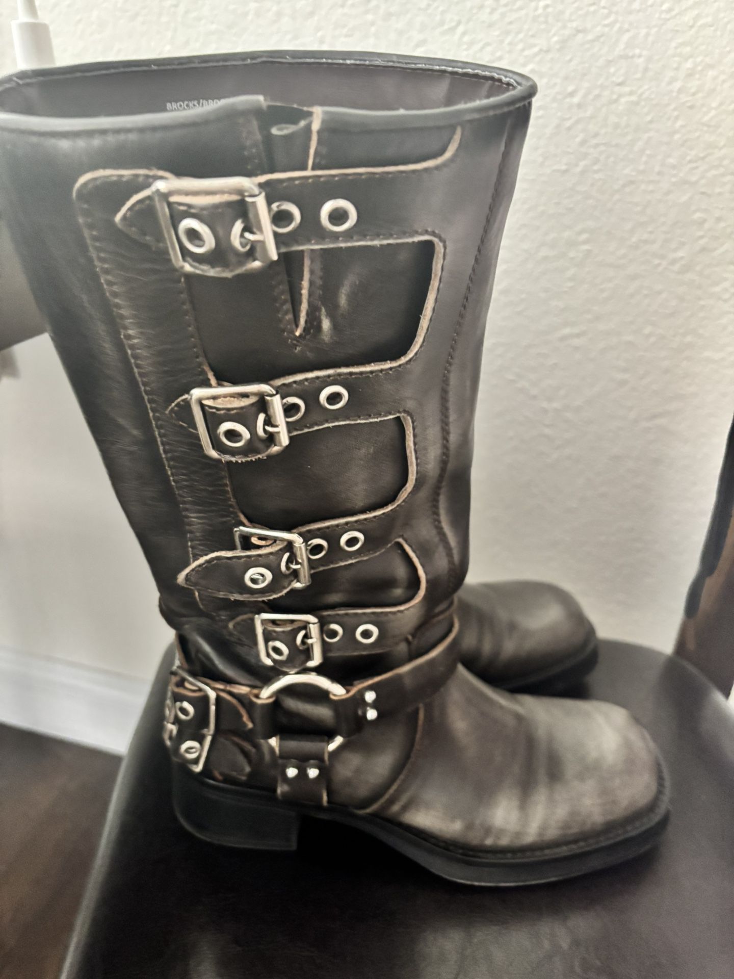 Steven Madden Distressed Boots 