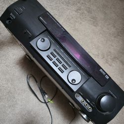 Kenwood VR-407 Stereo Receiver Amplifier 500W Surround Sound Home Theater System Audio Video FM AM AV
