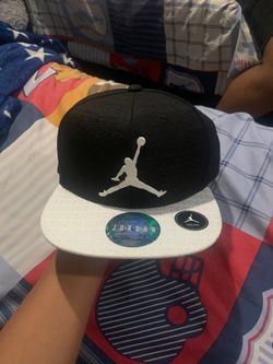 Jordan hat (it says “23” everywhere)