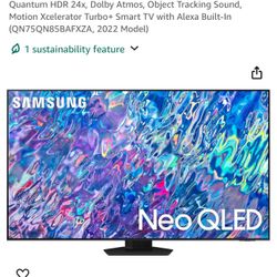 SAMSUNG 75-Inch Class Neo QLED 4K QN85B Series Mini LED 