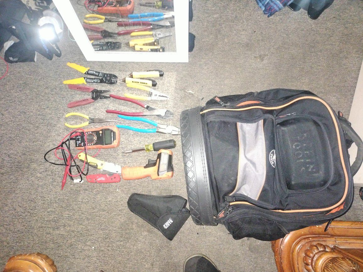 Klein Backpack & Misc Tools