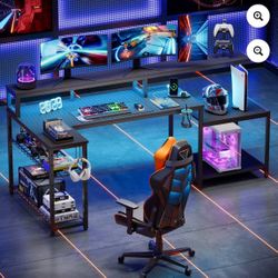 L-Shaped Gaming Desk
