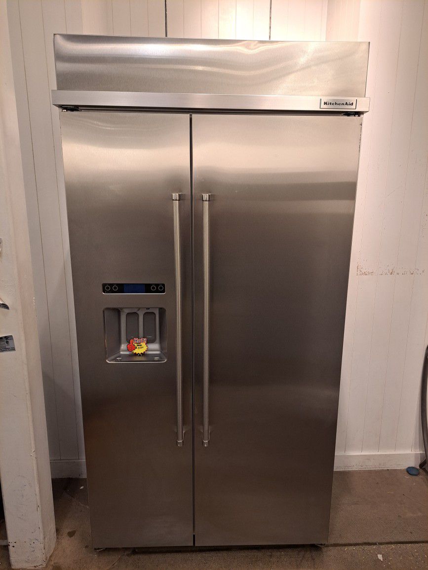 42in built in kitchen aid refrigerator financing available
