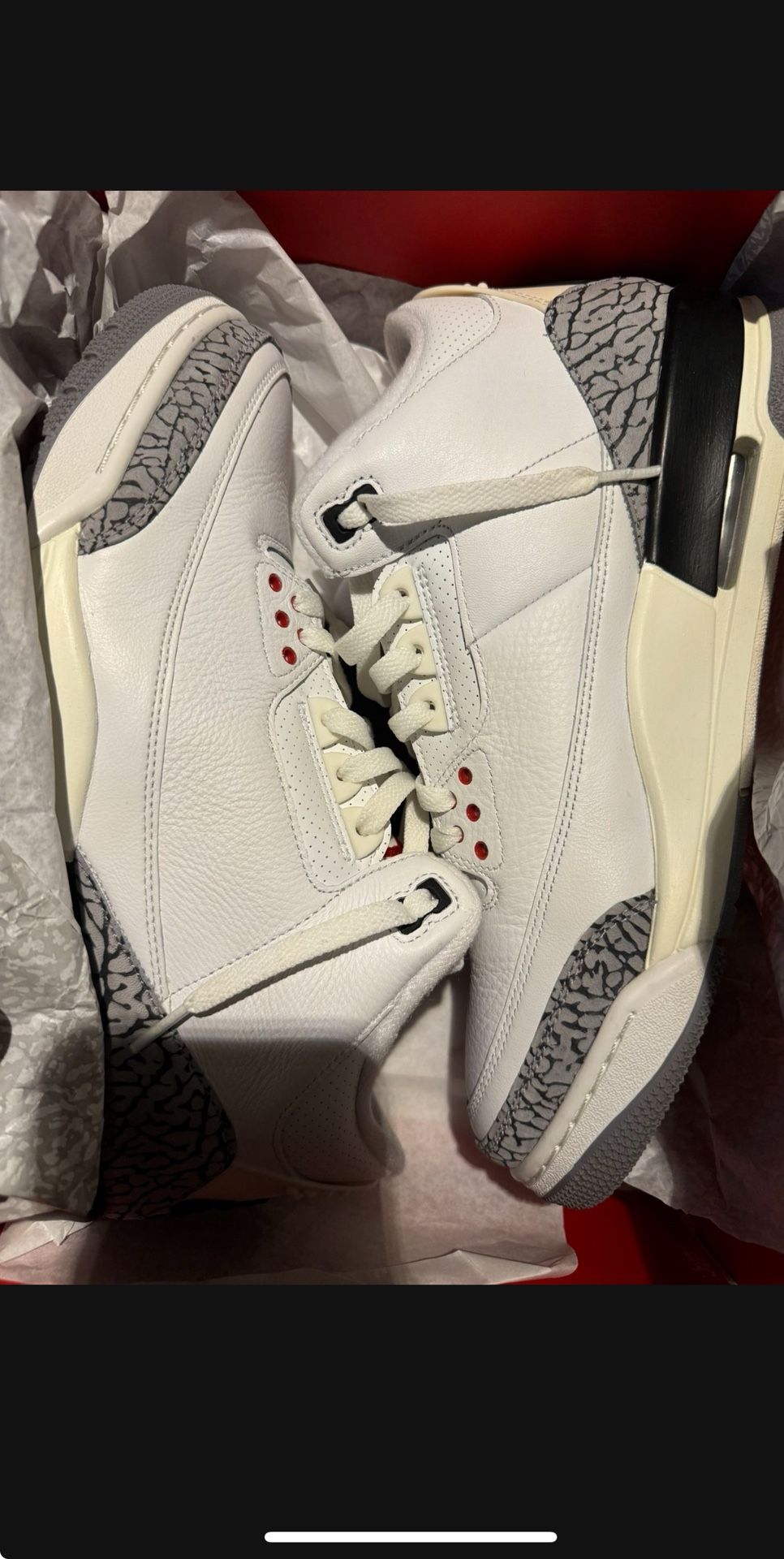 Retro 3 Reimagined Sz 10.5 Worn Once