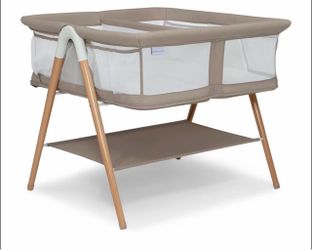 Delta Children Baby Bassinet with Storage Shelf