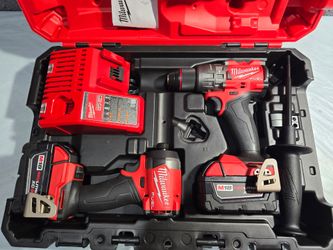 Milwaukee M18 FUEL 2-Tool Combo Kit Drill and Impact driver , Taladro Milwaukee