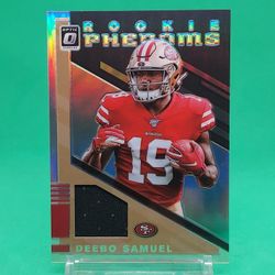 Deborah Samuel Rookie Year Prizm Memorabilia Card