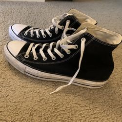 Black Converse - Size 13