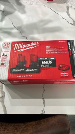 Milwaukee m12 battery set