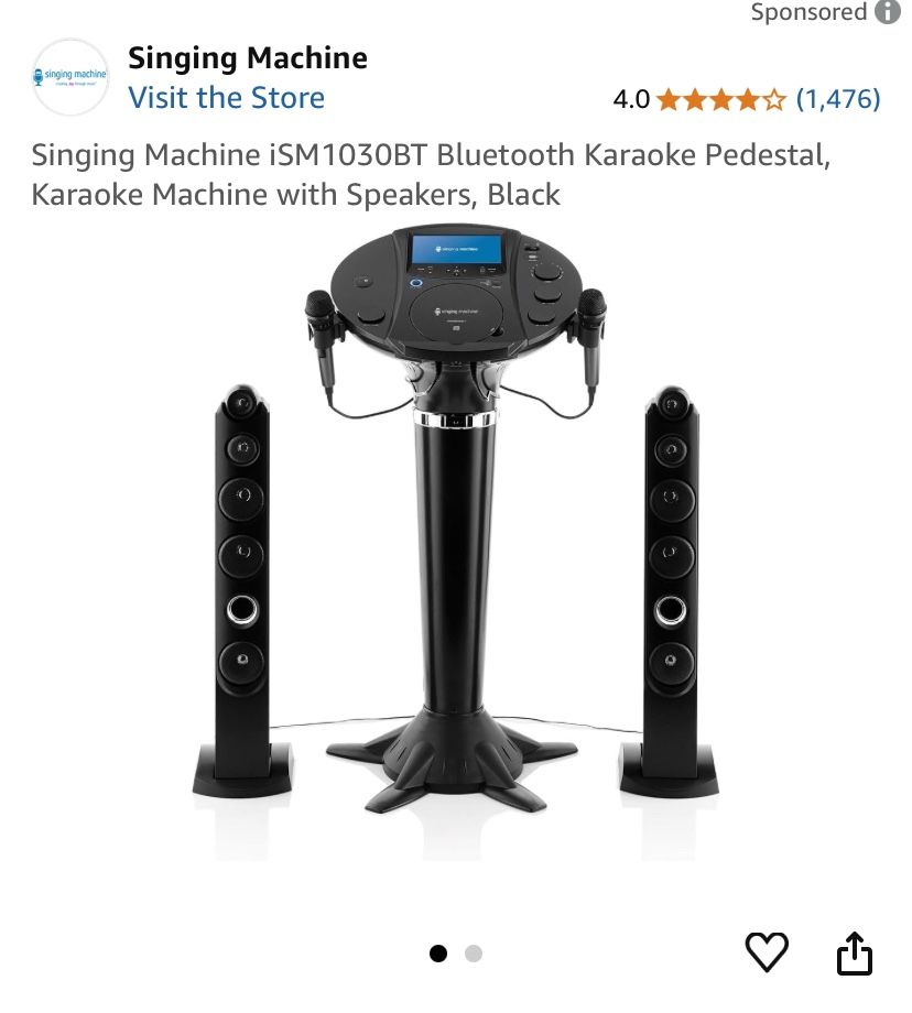 Singing Karaoke Machine