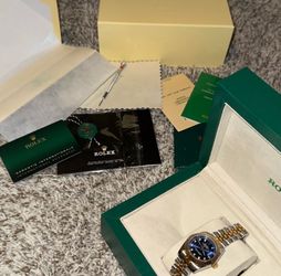 Rolex 2 tone oyster perpetual