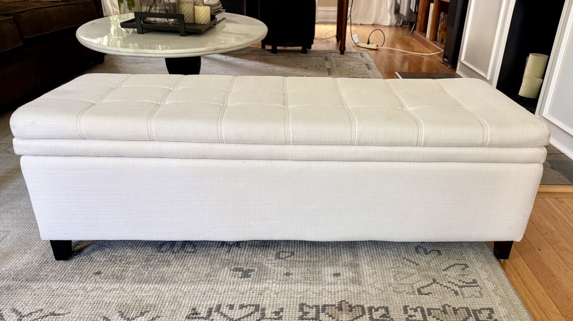 Upholstered Storage Bench