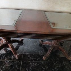 6 Chair Dining Room Table and China Cabinet Set