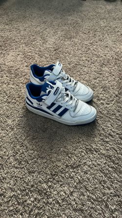 Adidas forum white blue size 9 no box
