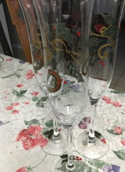 Lenox glass cups