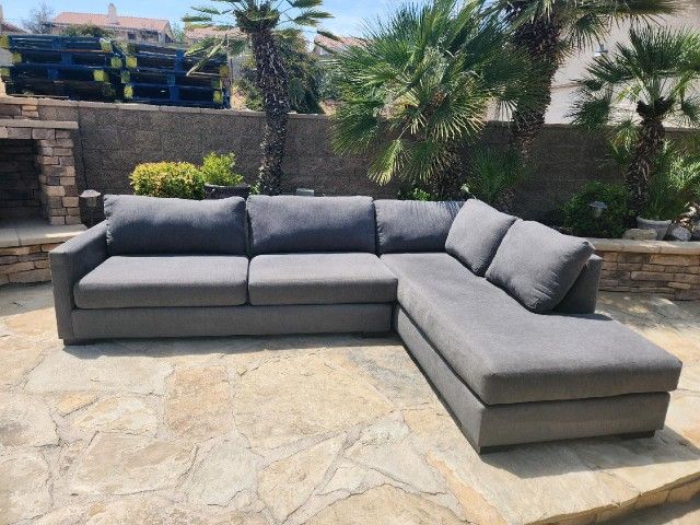 Apt2B Tuxedo 2pc secional sofa