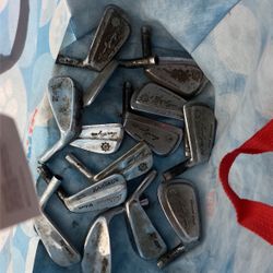 Golf Clubs Balls And Bag