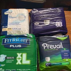 Adult Diapers Briefs Underware OBO