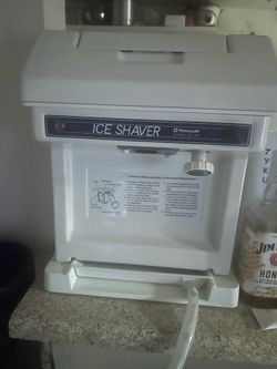 Ice shaver