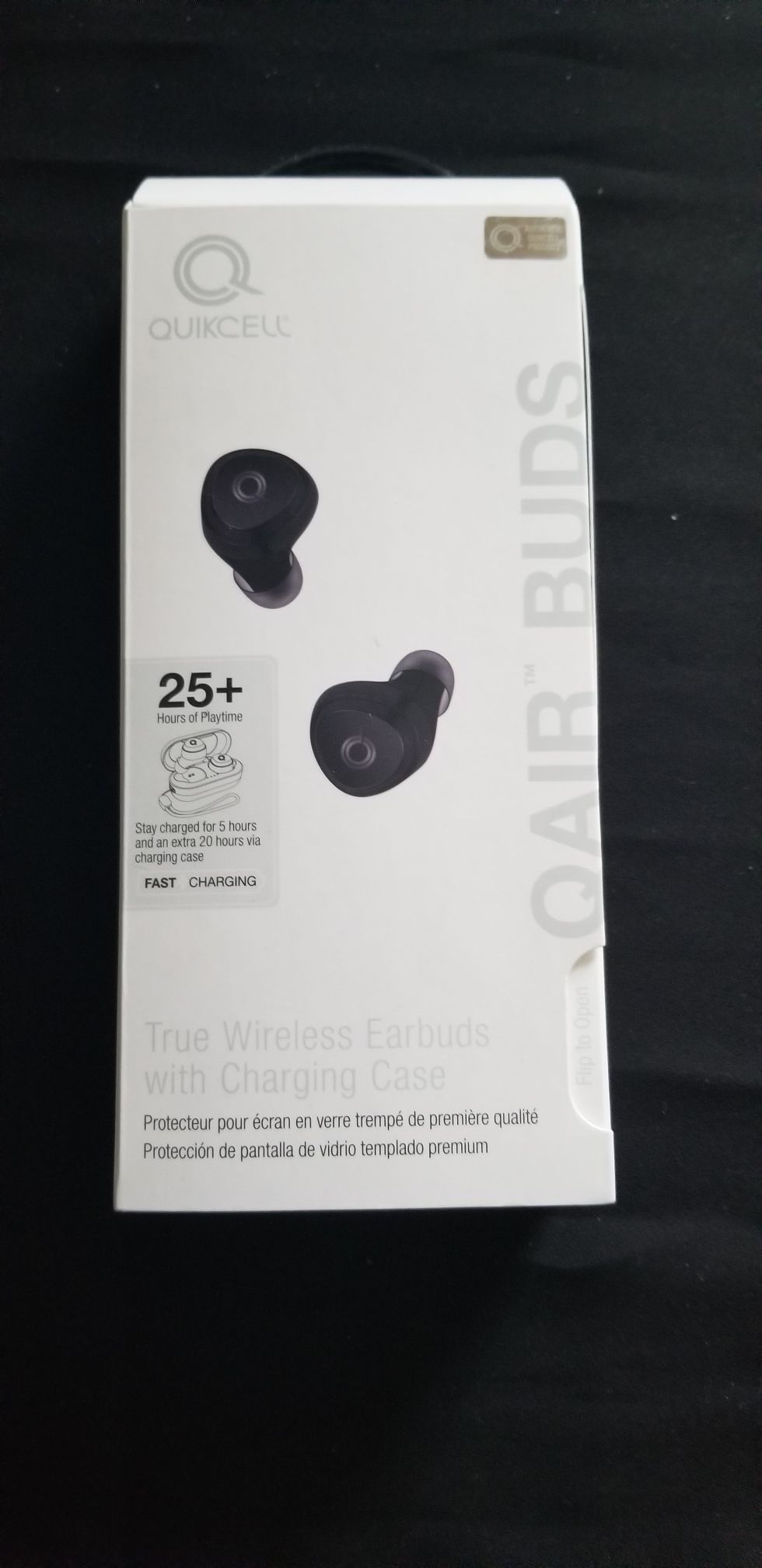GREAT GIFT ~ Quikcell QAIR Buds True Wireless Earbuds with Charging Case