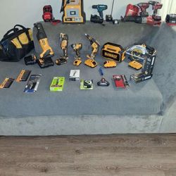 Power Tools DeWalt, Milwaukee,Cat, Hart Etc.