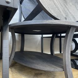 Three Piece Coffee Table Set & End Tables