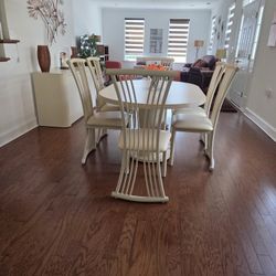 Dining Room Set & Buffet 8 Pieces