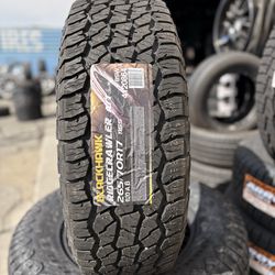 265/70/17 AT Blackhawk tires 🛞 $499