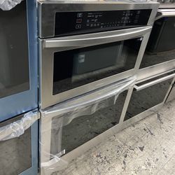 Samsung Stainless Steel 30” Microwave Oven Combo Electric 