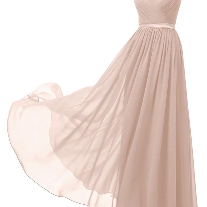 Blush/Pearl Pink Bridemaids Dress