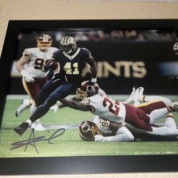 Alvin Kamara Autographed 11x14 Photo SAINTS