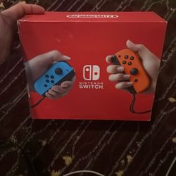 🎮 Nintendo Switch Console – Neon Blue & Neon Red Joy‑Con Bundle ~re