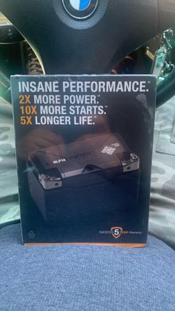 Noco lithium 12v battery $35