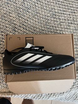 Adidas Turf Soccer Cleats Black White size 11